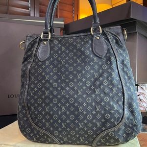 Louis Vuitton Fussing Brown Denim Monogram Idylle Angele Mini Lin Speedy Abloh